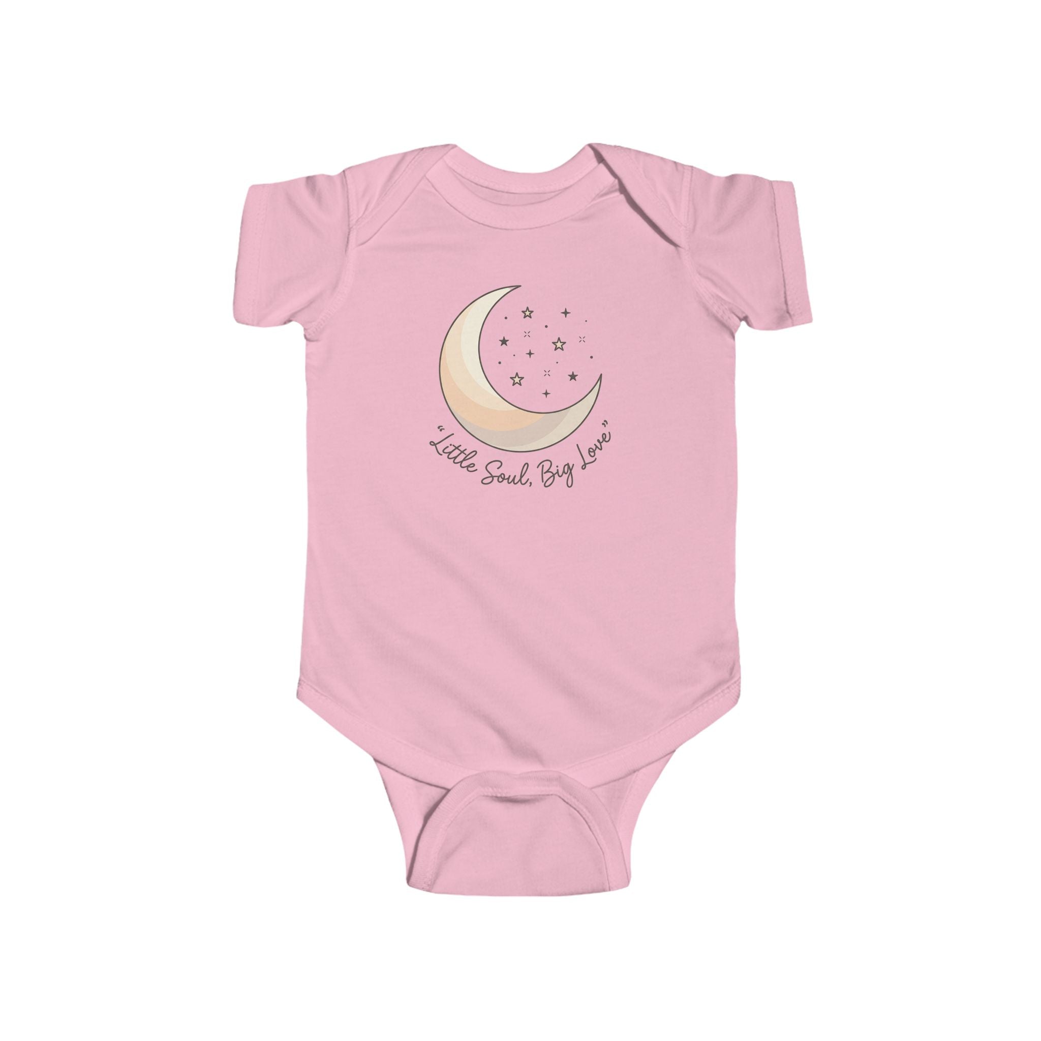 Little Soul, Big Love Crescent Moon Infant Bodysuit