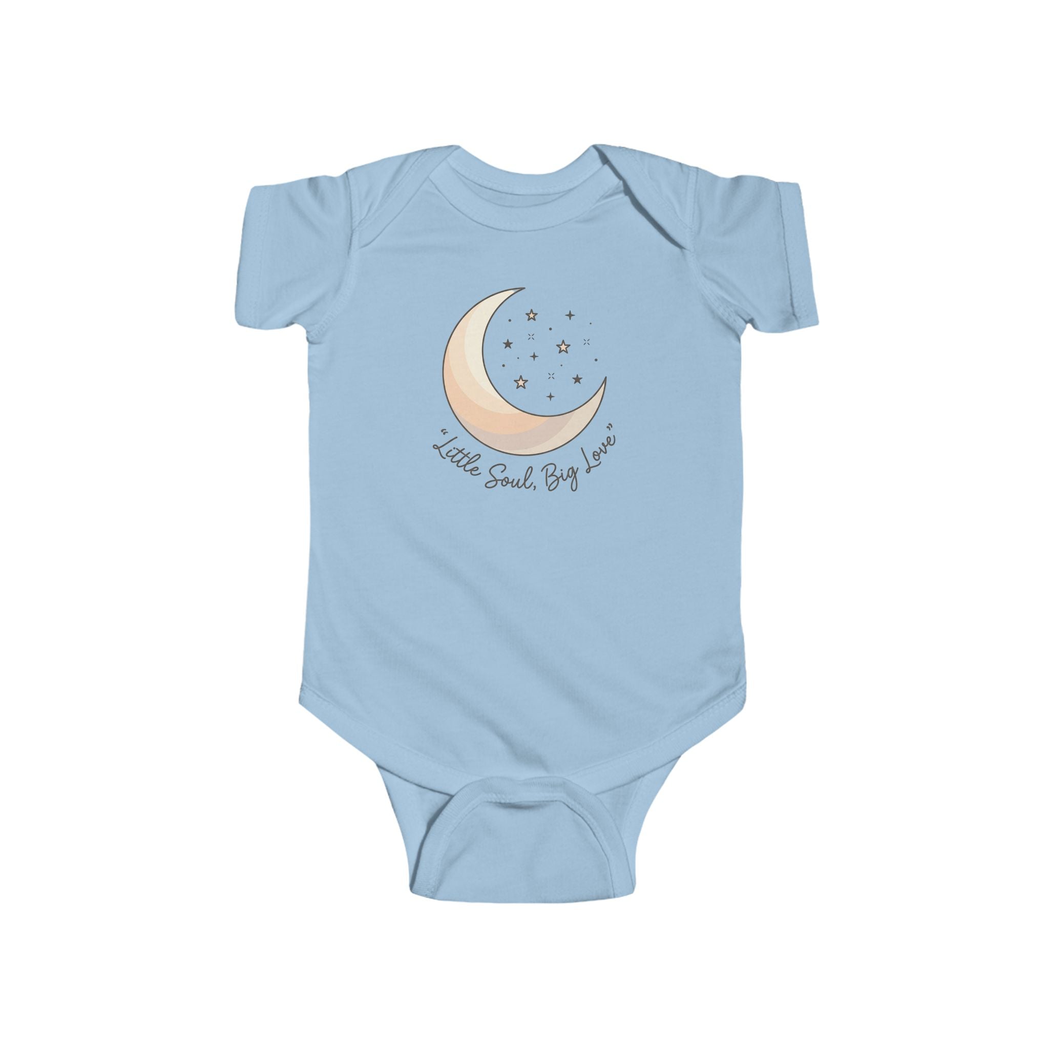 Little Soul, Big Love Crescent Moon Infant Bodysuit