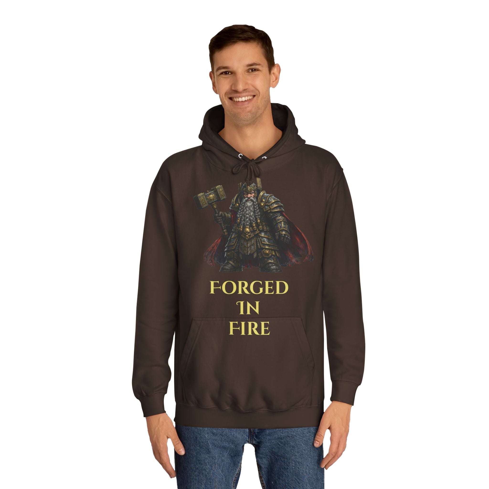 Forged in Fire - Dwarf Hammer Hoodie
