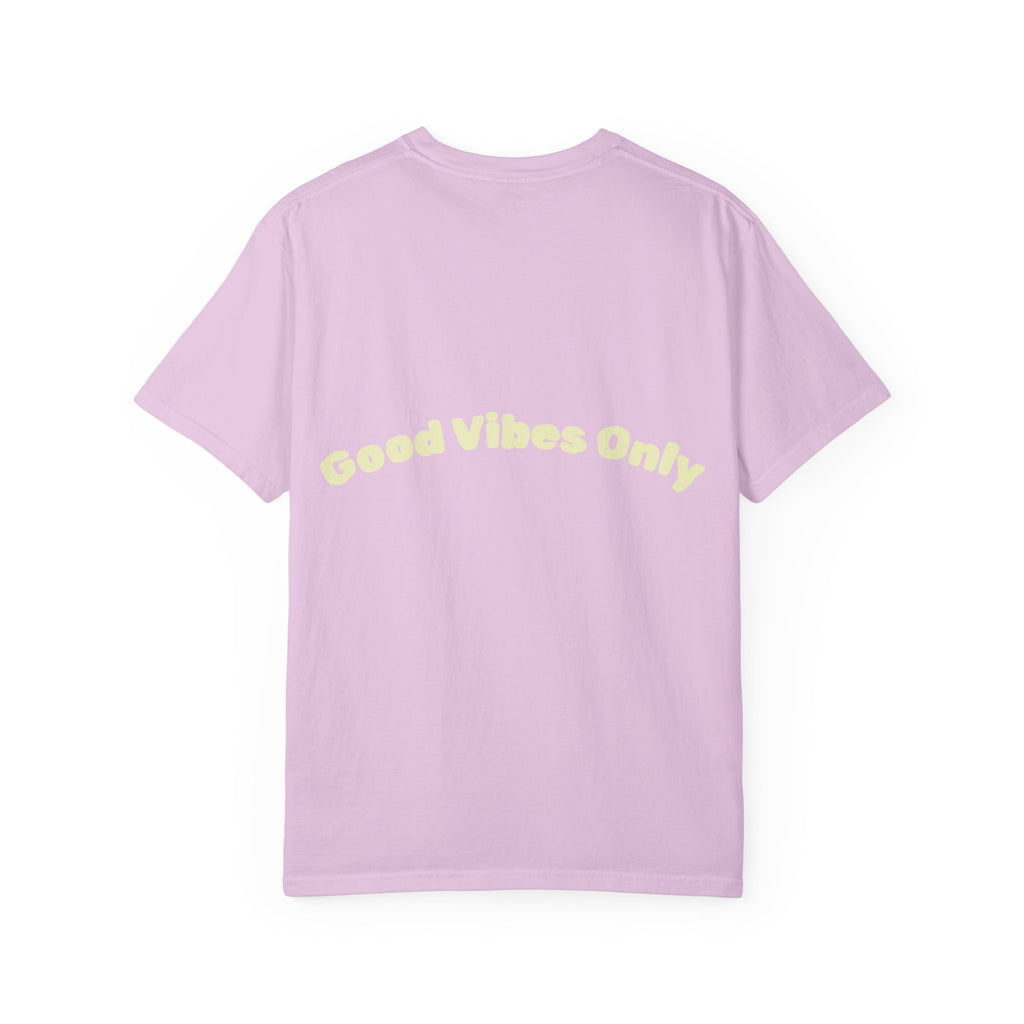 Self-Care T-Shirt — "Nourish Yourself First" Meditation Tee (Good Vibes Only)