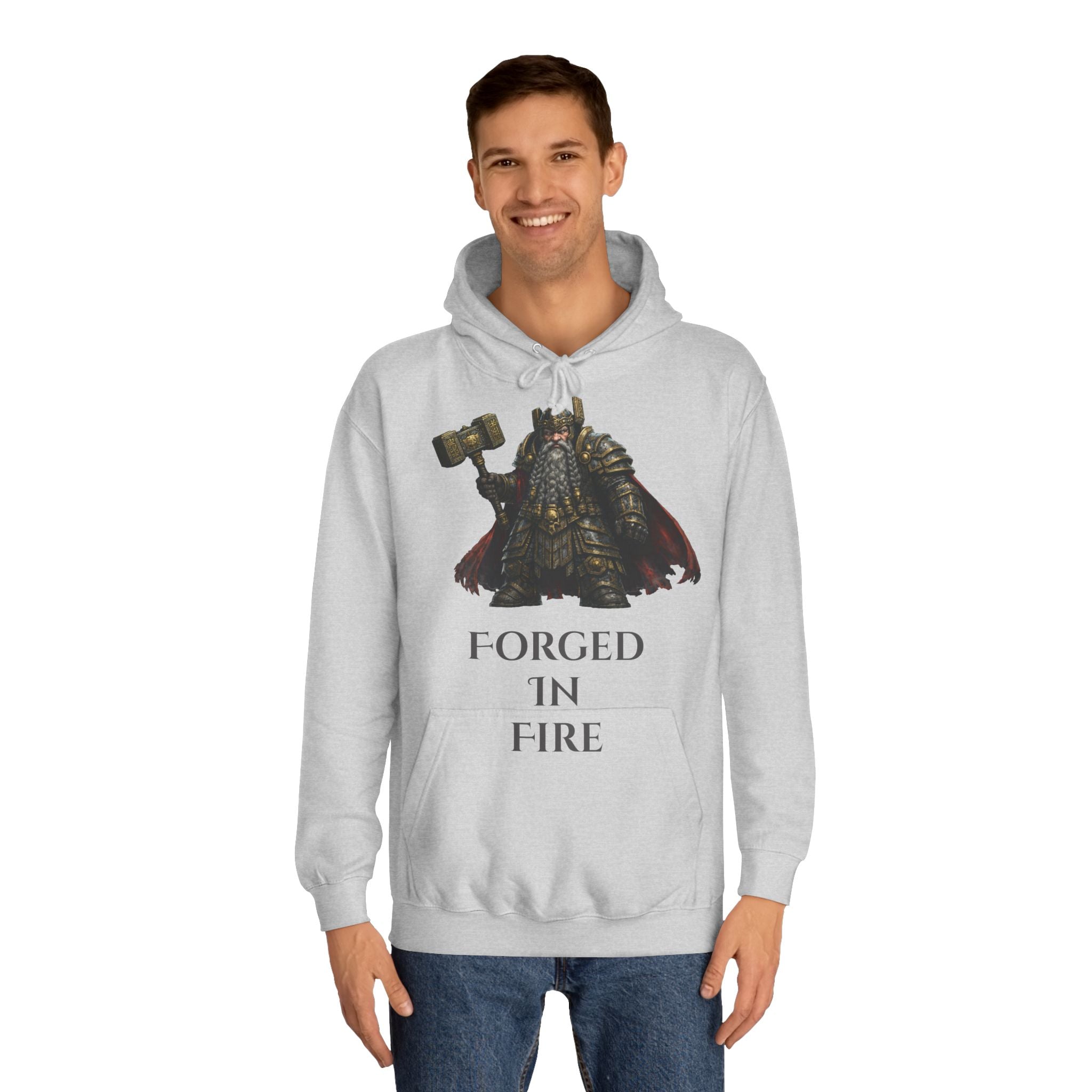 Forged in Fire - Dwarf Hammer Hoodie