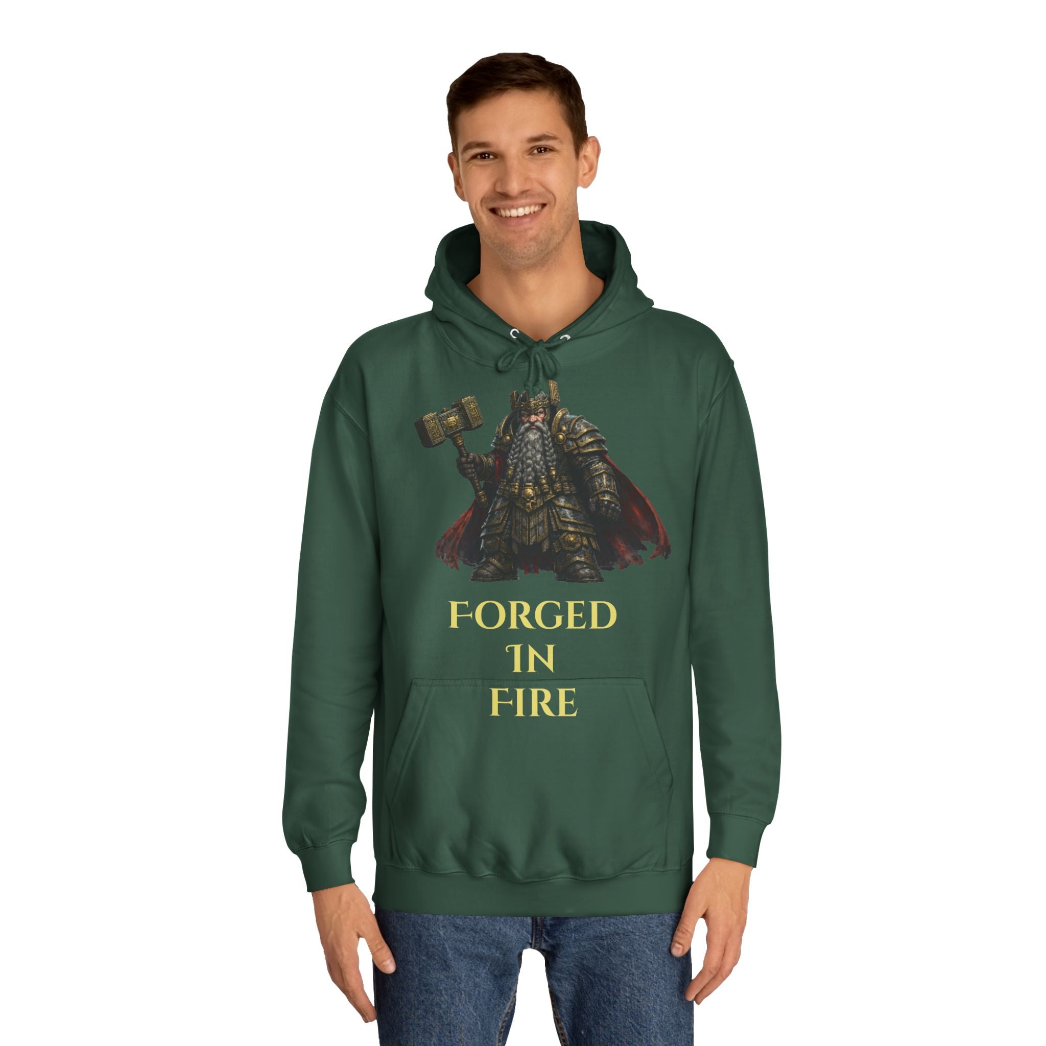 Forged in Fire - Dwarf Hammer Hoodie