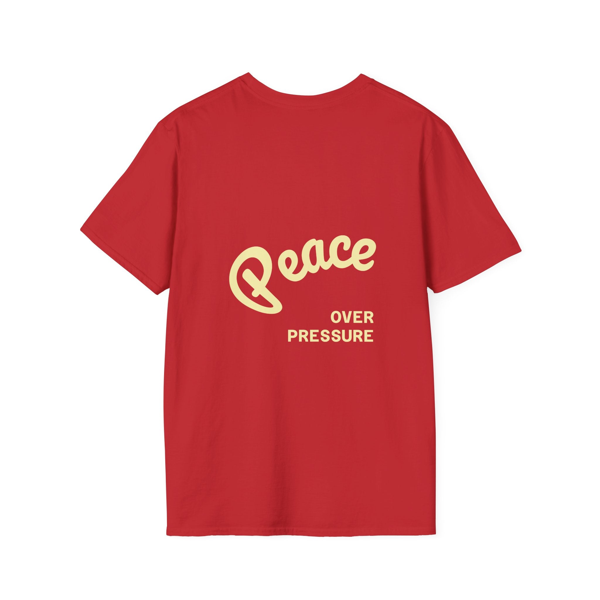 Be Gentle With Yourself Lotus T-Shirt — ‘Peace Over Pressure’ Relaxed Mindfulness Tee