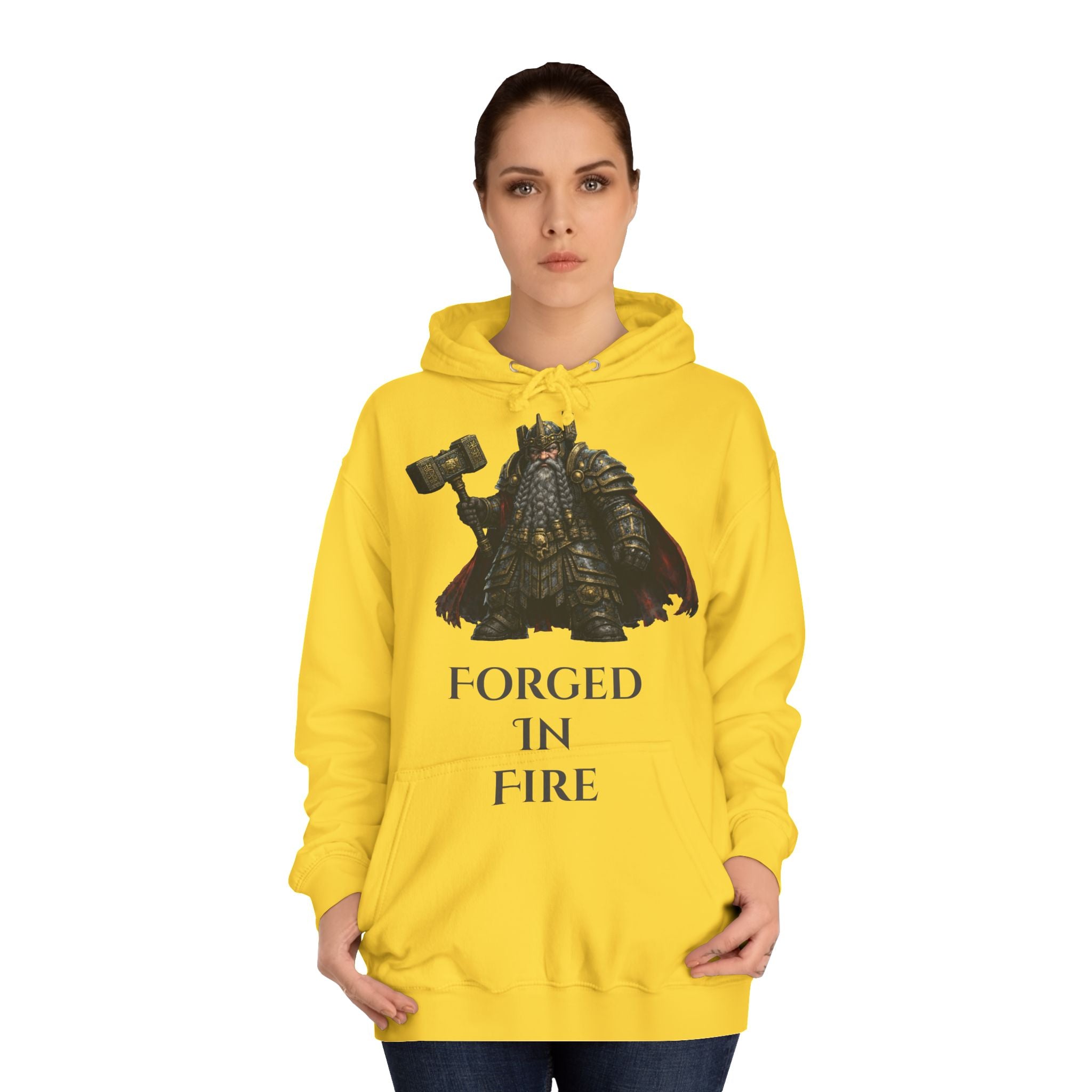 Forged in Fire - Dwarf Hammer Hoodie