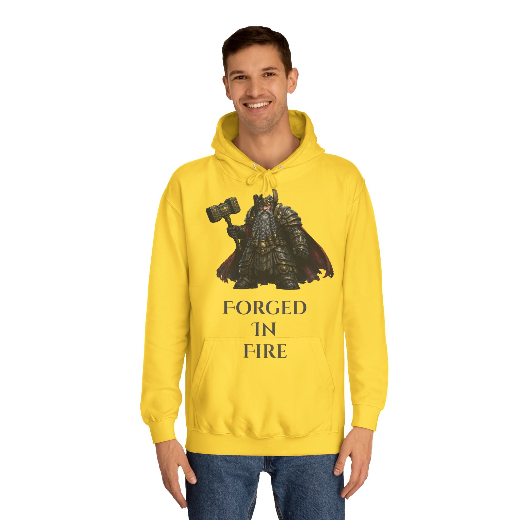 Forged in Fire - Dwarf Hammer Hoodie