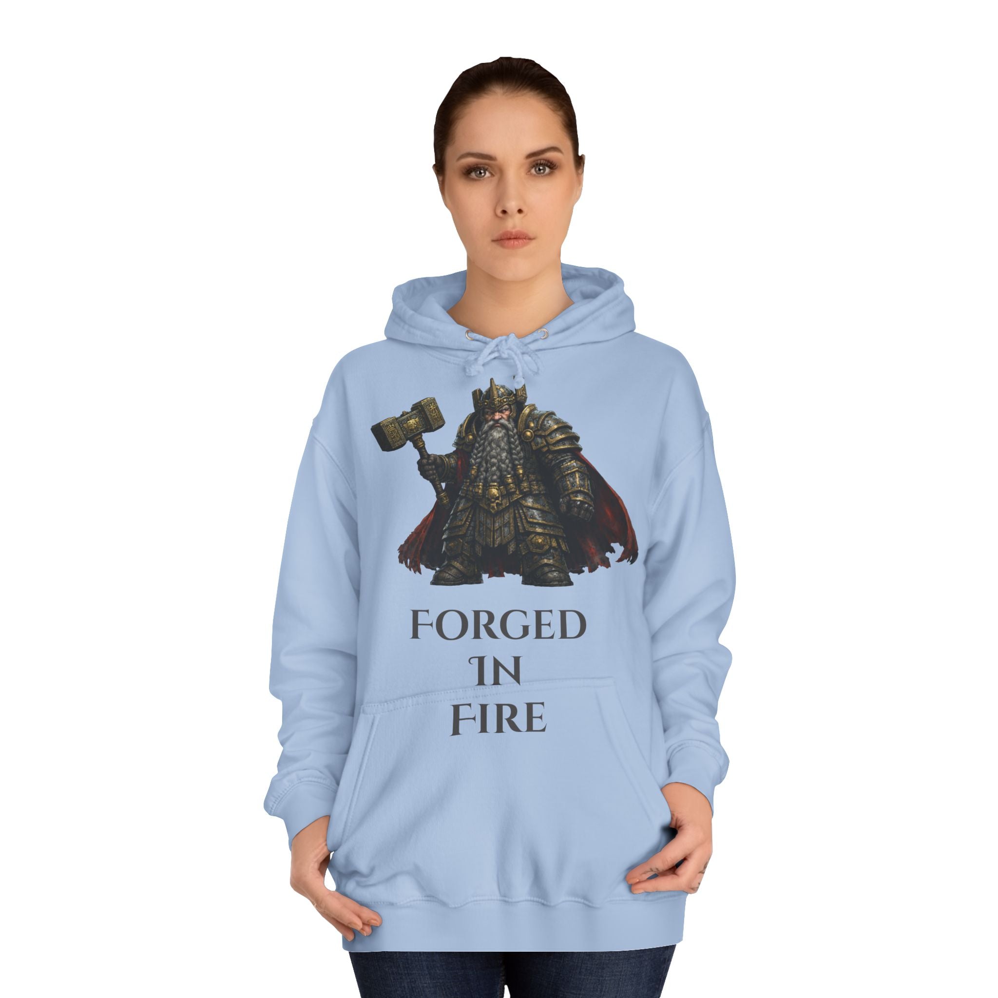 Forged in Fire - Dwarf Hammer Hoodie