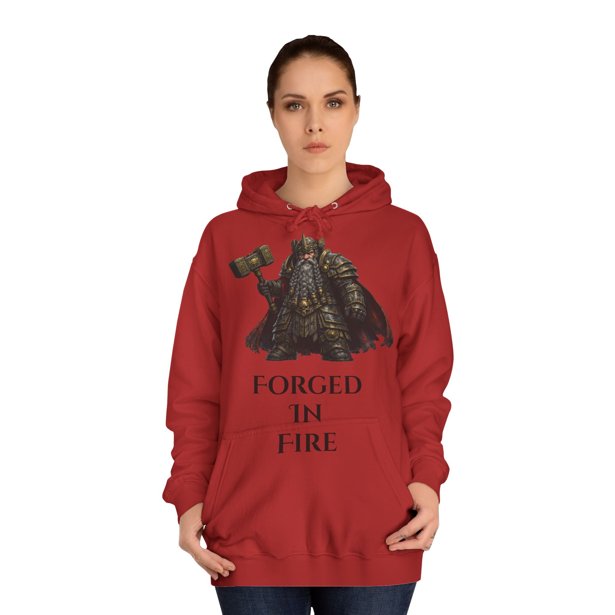 Forged in Fire - Dwarf Hammer Hoodie