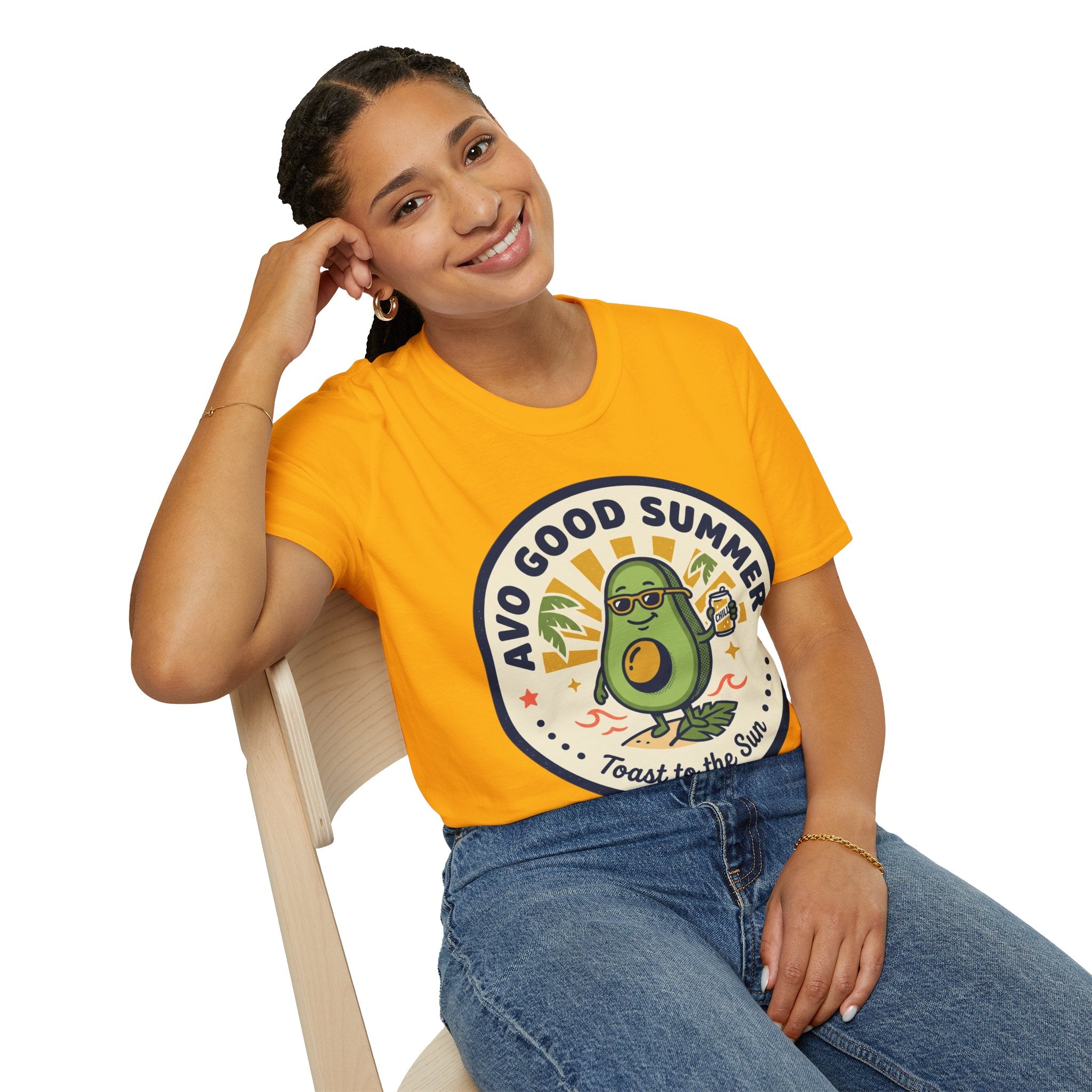 Avocado Summer T-Shirt — "Avo Good Summer" Stay Cool Graphic Tee