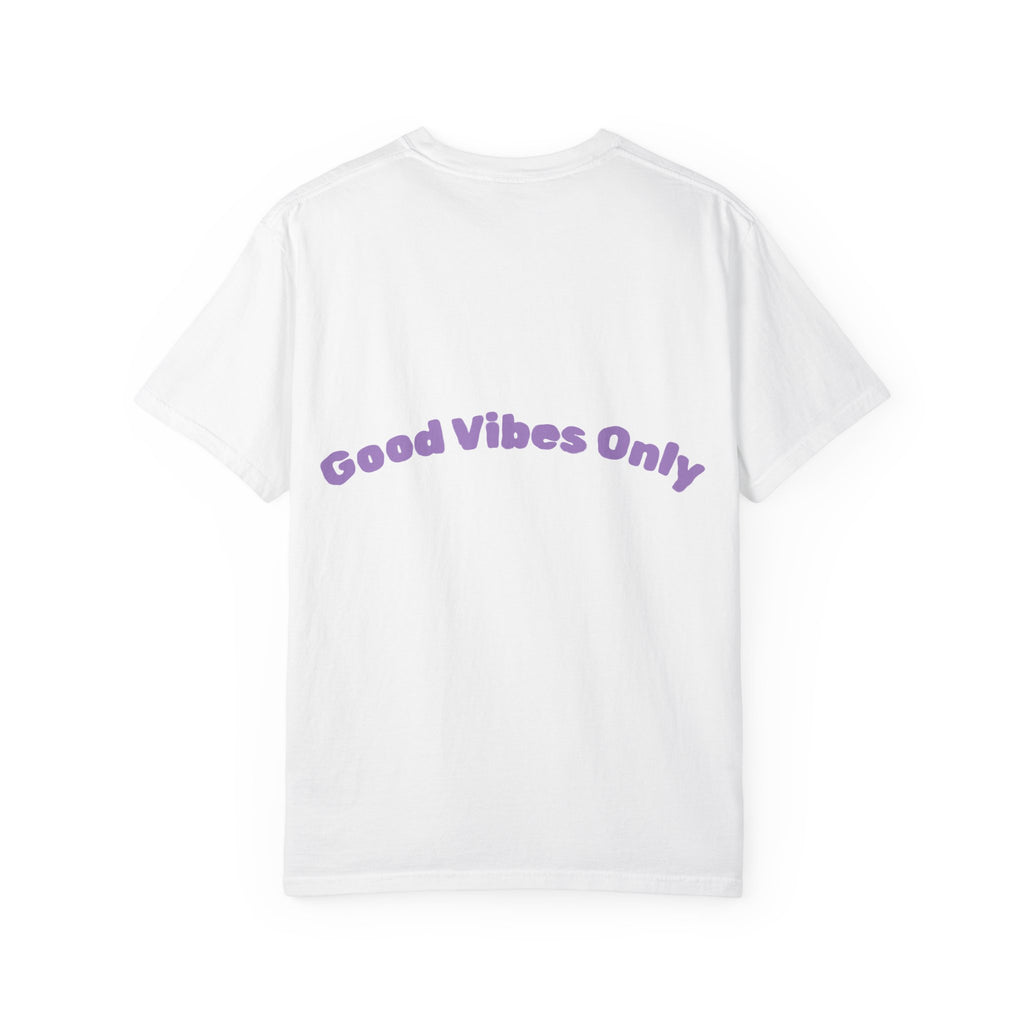 Self-Care T-Shirt — "Nourish Yourself First" Meditation Tee (Good Vibes Only)