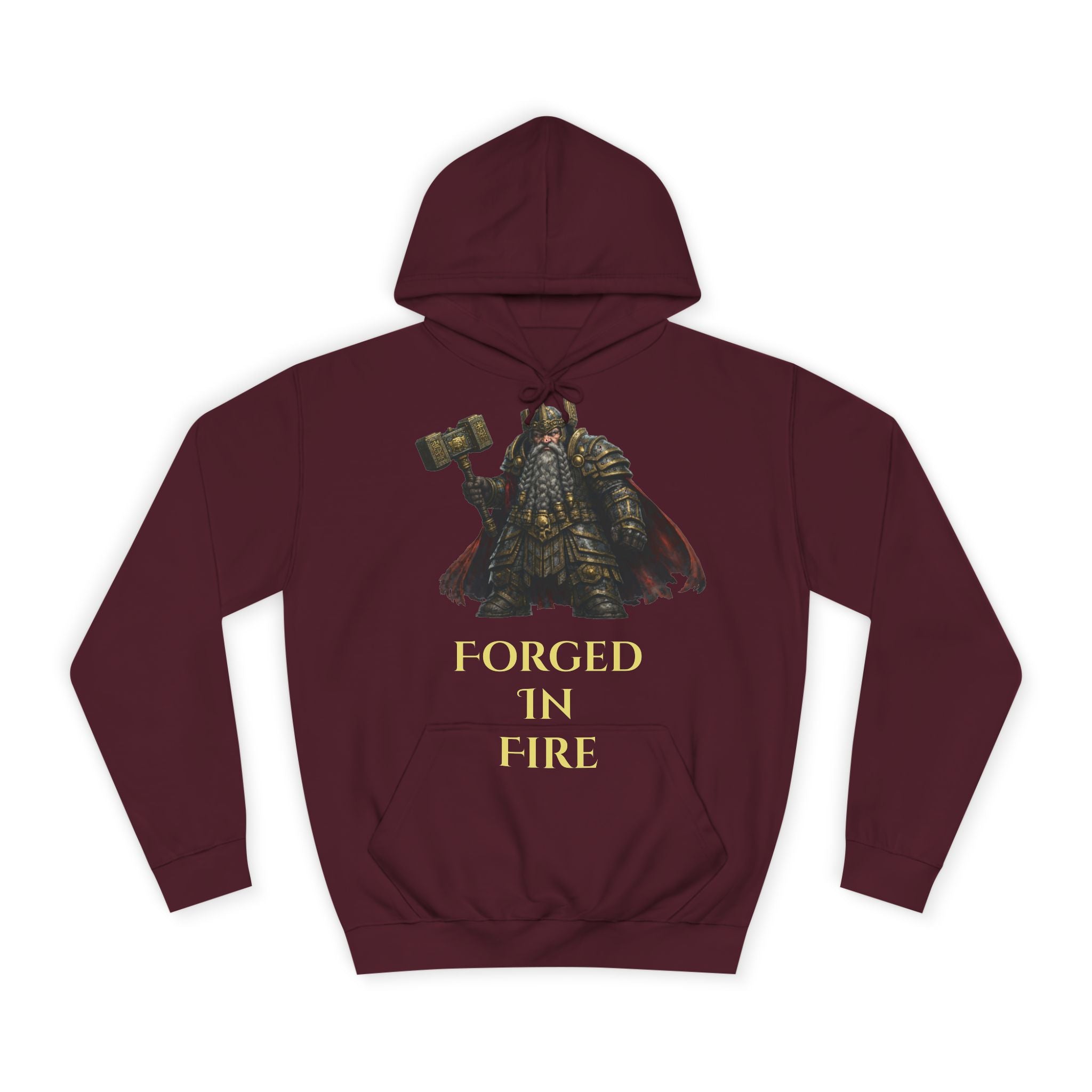 Forged in Fire - Dwarf Hammer Hoodie