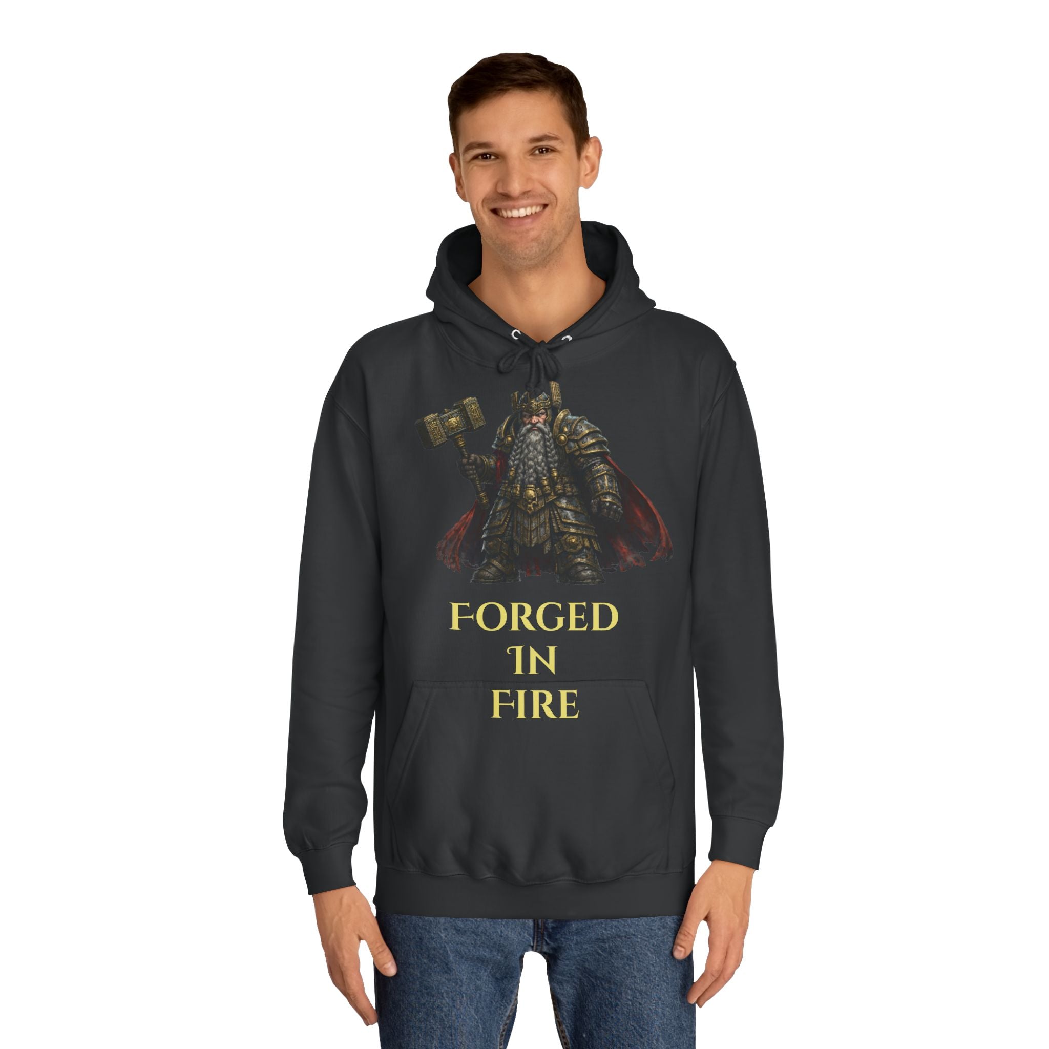 Forged in Fire - Dwarf Hammer Hoodie