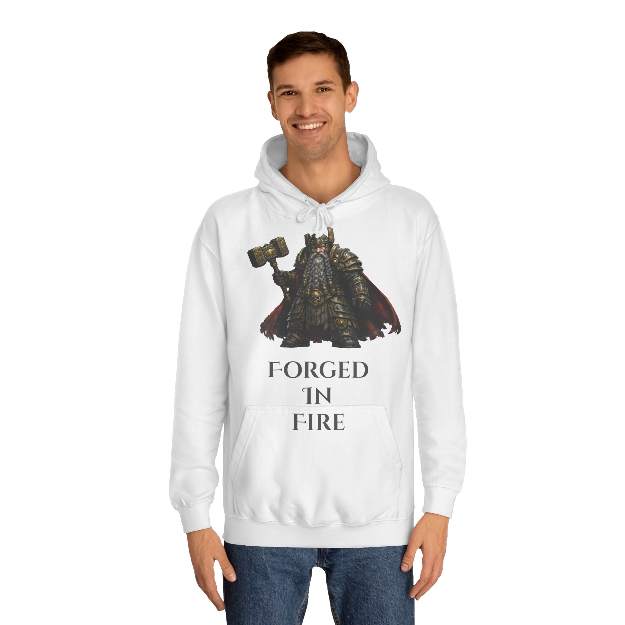 Forged in Fire - Dwarf Hammer Hoodie
