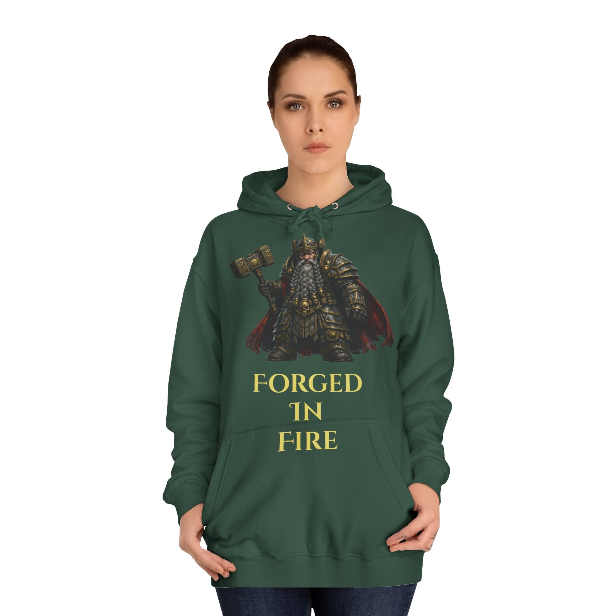 Forged in Fire - Dwarf Hammer Hoodie