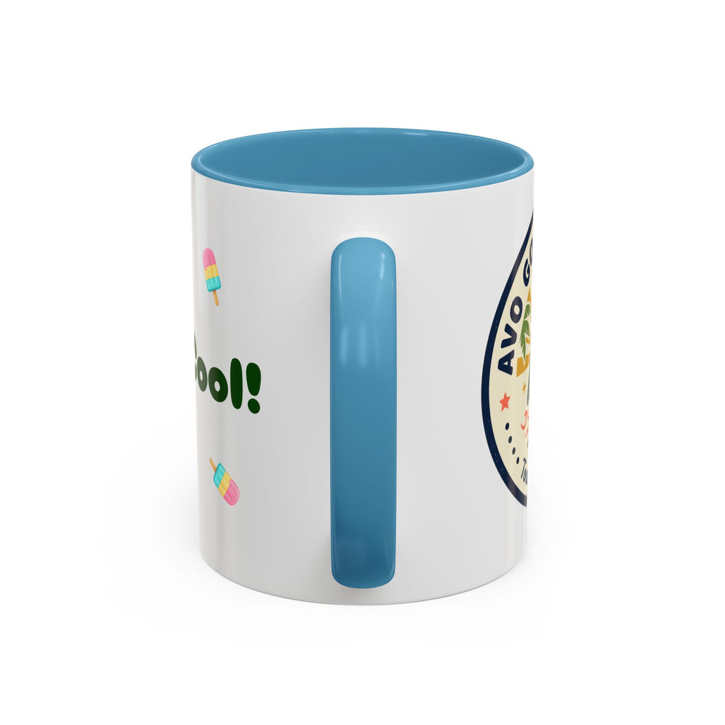 Accent Coffee Mug — "Stay Cool!" Popsicle Summer Design (11/15 oz)