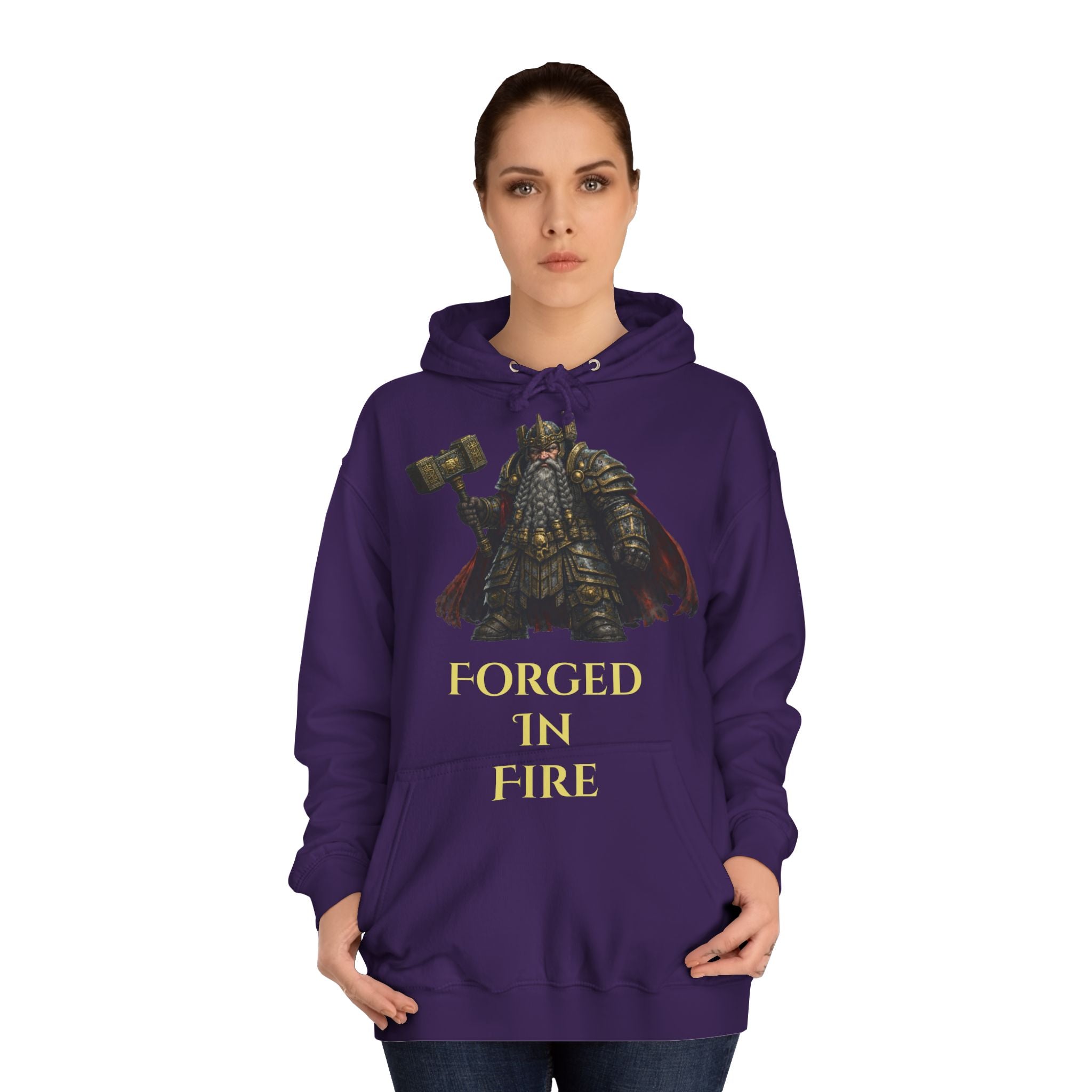 Forged in Fire - Dwarf Hammer Hoodie