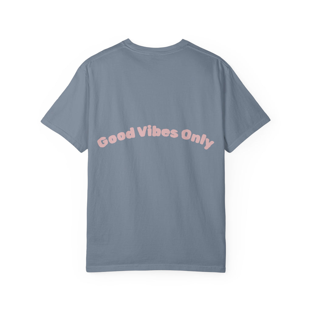 Self-Care T-Shirt — "Nourish Yourself First" Meditation Tee (Good Vibes Only)