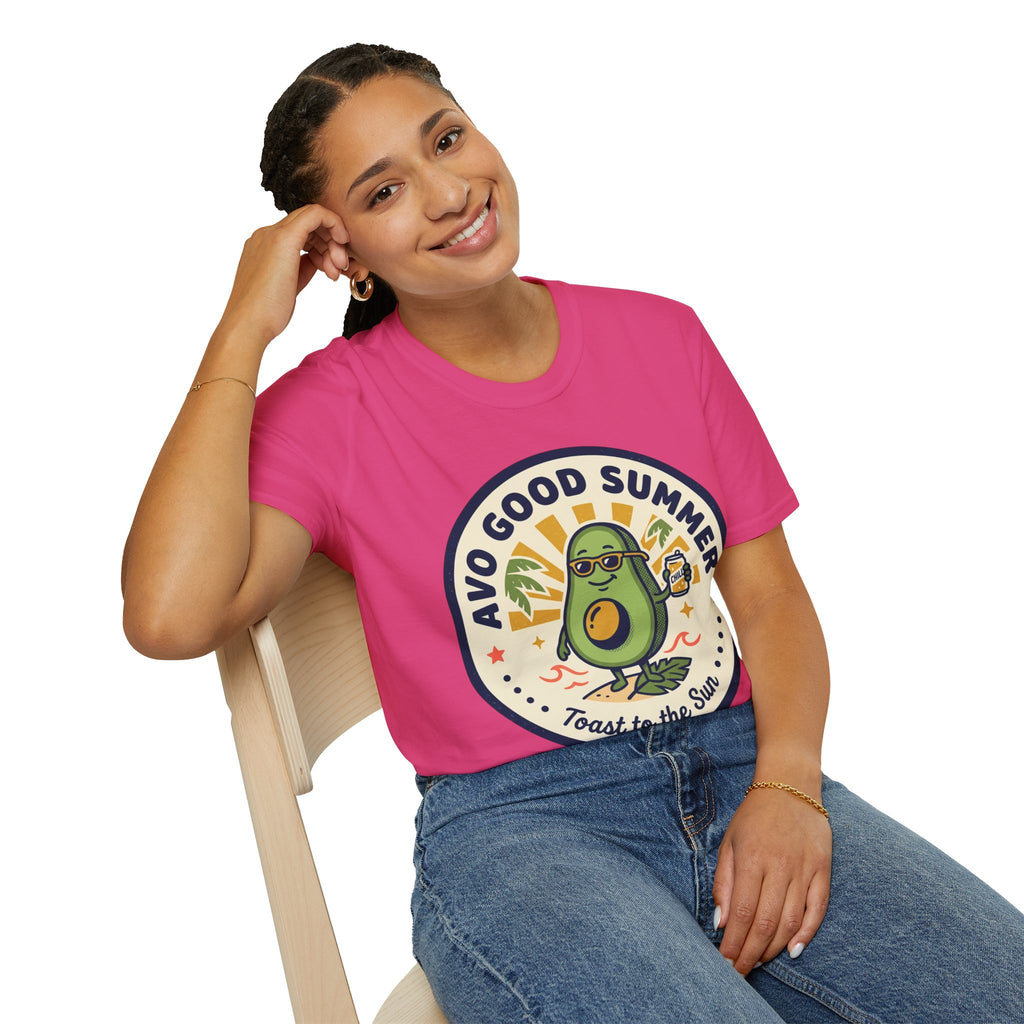 Avocado Summer T-Shirt — "Avo Good Summer" Stay Cool Graphic Tee