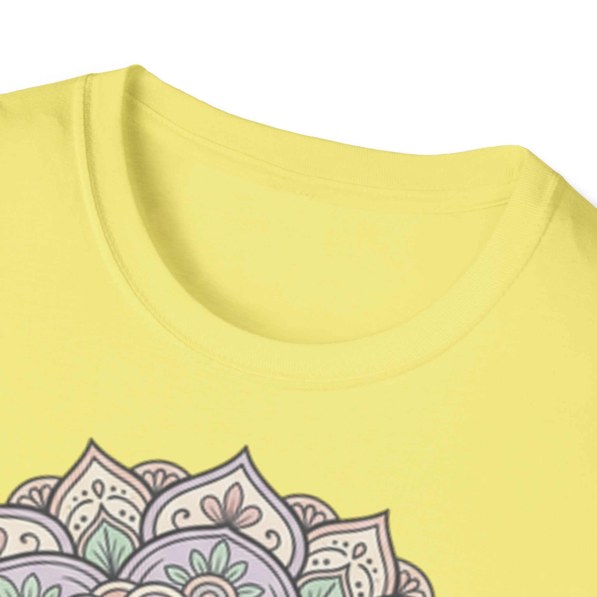 Be Gentle With Yourself Lotus T-Shirt — ‘Peace Over Pressure’ Relaxed Mindfulness Tee