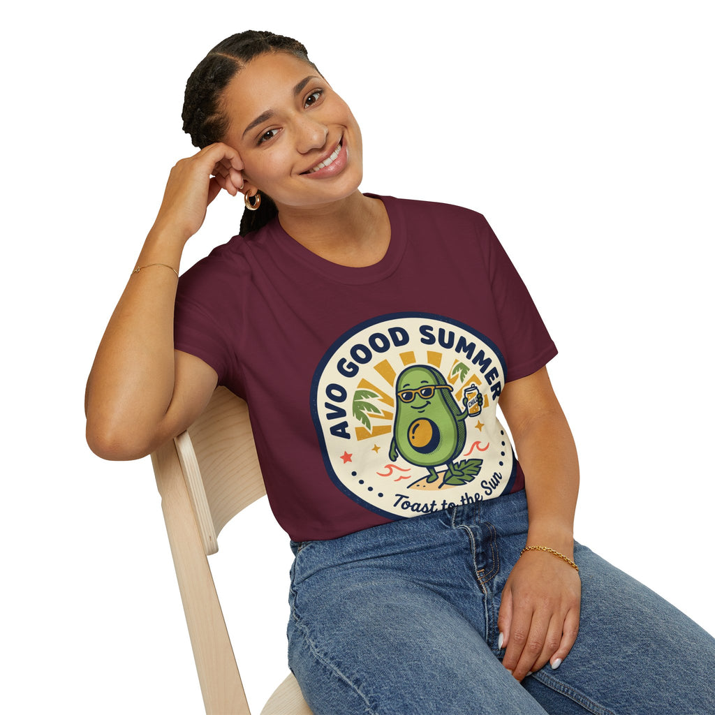 Avocado Summer T-Shirt — "Avo Good Summer" Stay Cool Graphic Tee