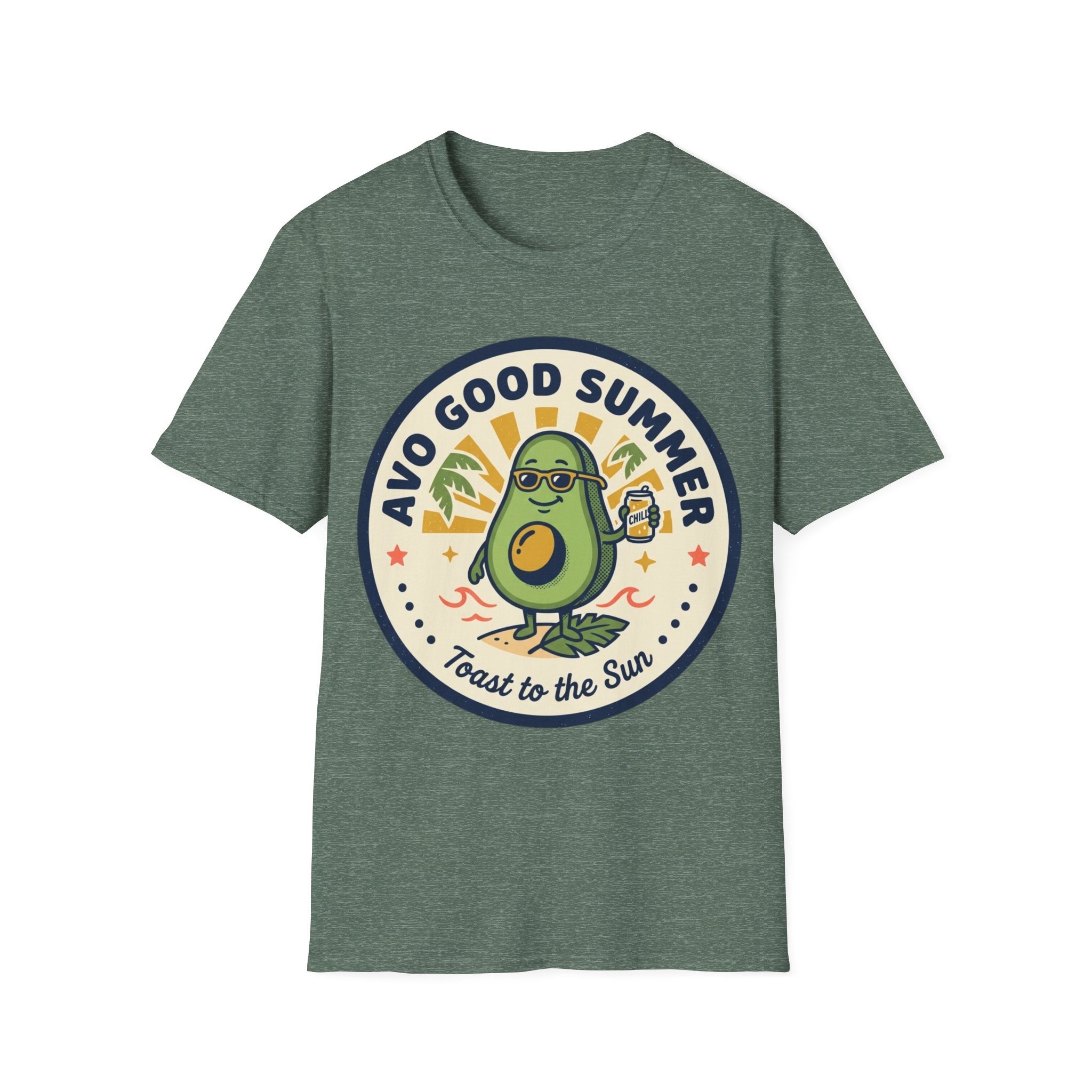 Avocado Summer T-Shirt — "Avo Good Summer" Stay Cool Graphic Tee