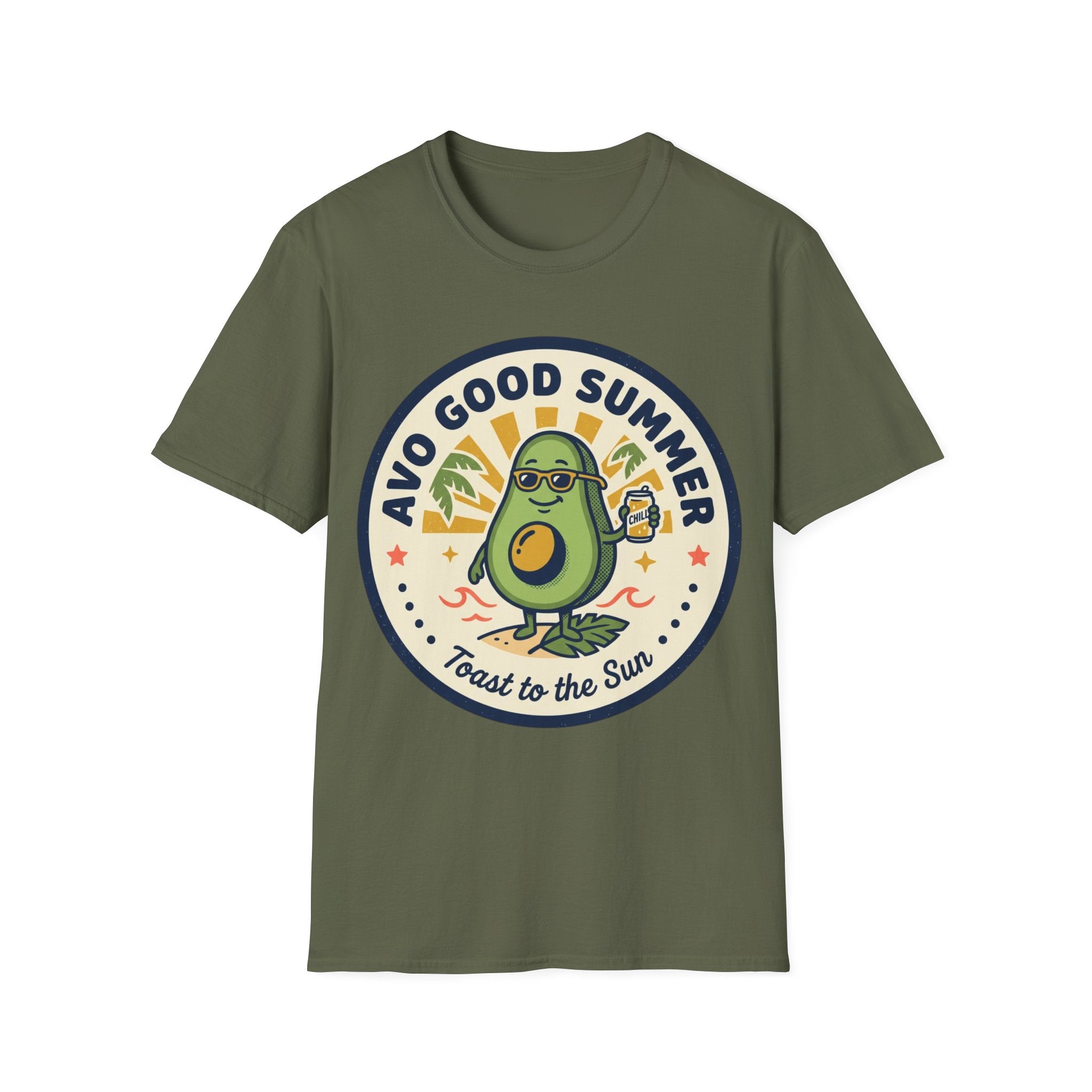 Avocado Summer T-Shirt — "Avo Good Summer" Stay Cool Graphic Tee