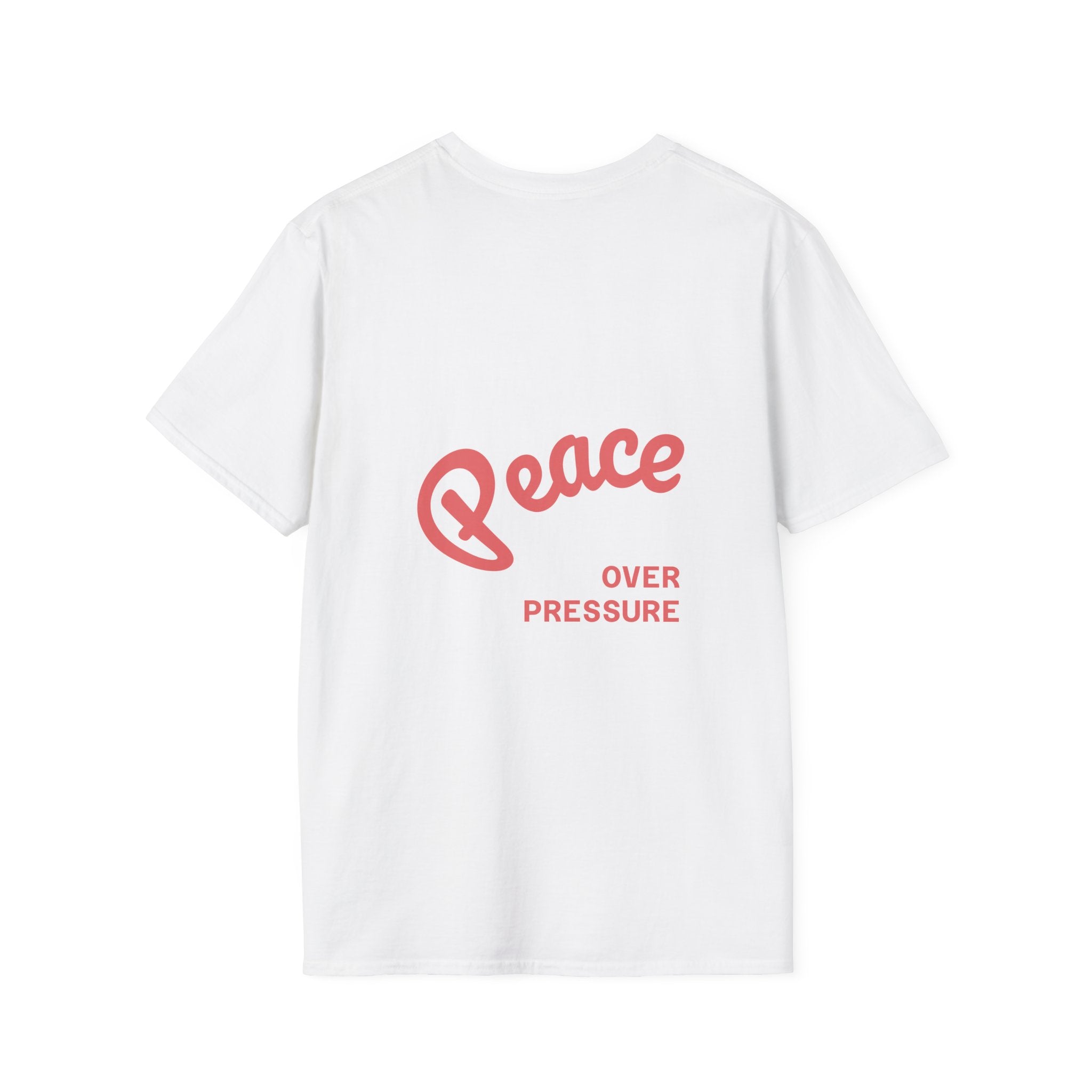 Be Gentle With Yourself Lotus T-Shirt — ‘Peace Over Pressure’ Relaxed Mindfulness Tee