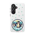 Cute Penguin Phone Case — Arctic Penguin Family iPhone Case with Stars (Tough Cases)