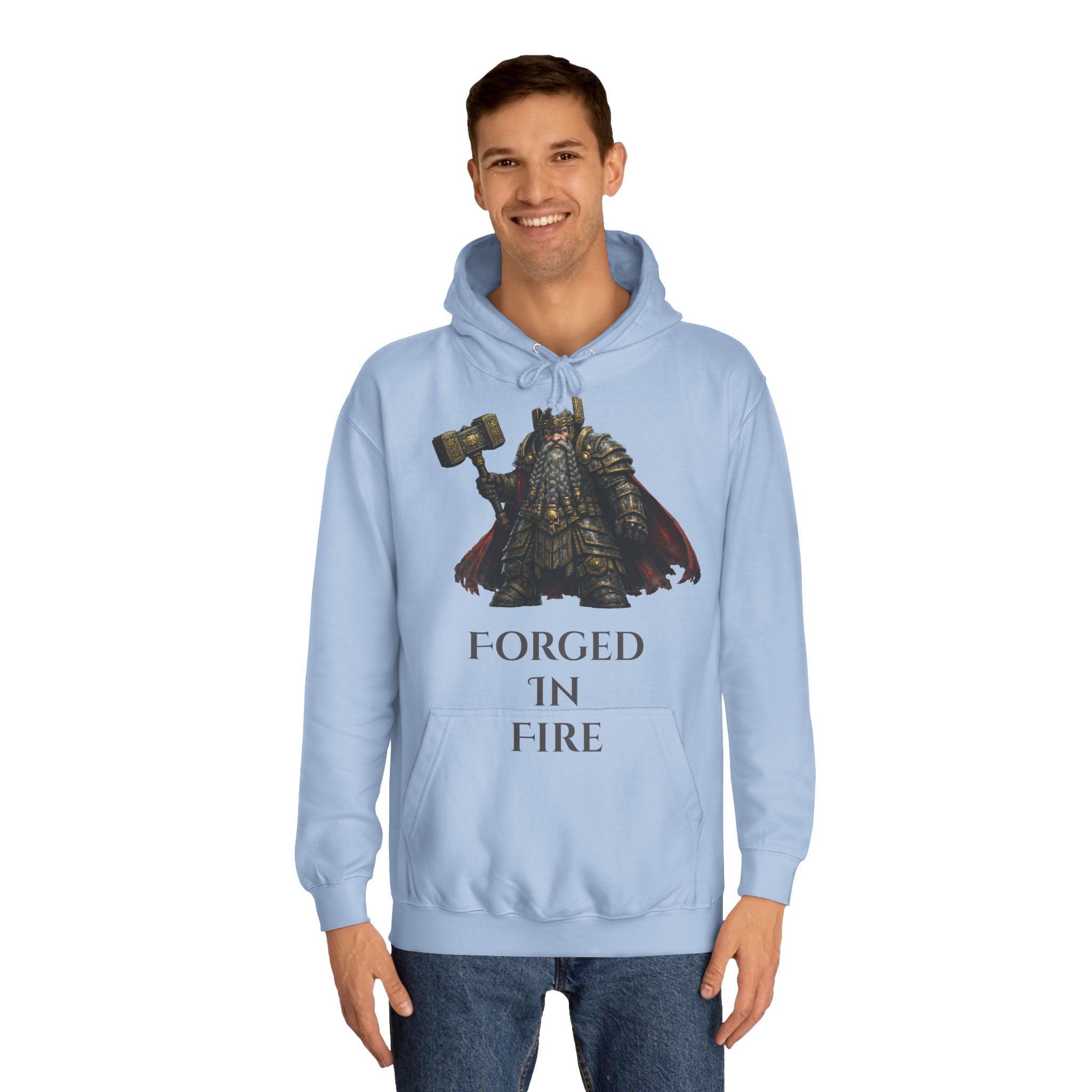 Forged in Fire - Dwarf Hammer Hoodie