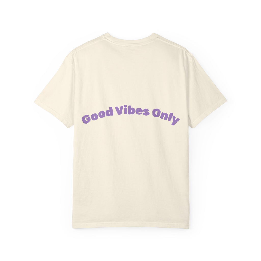 Self-Care T-Shirt — "Nourish Yourself First" Meditation Tee (Good Vibes Only)