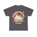 T-Shirt — "Emotionally On Vacation" Chill Vibes Tee (Back: Resting Rich Face)