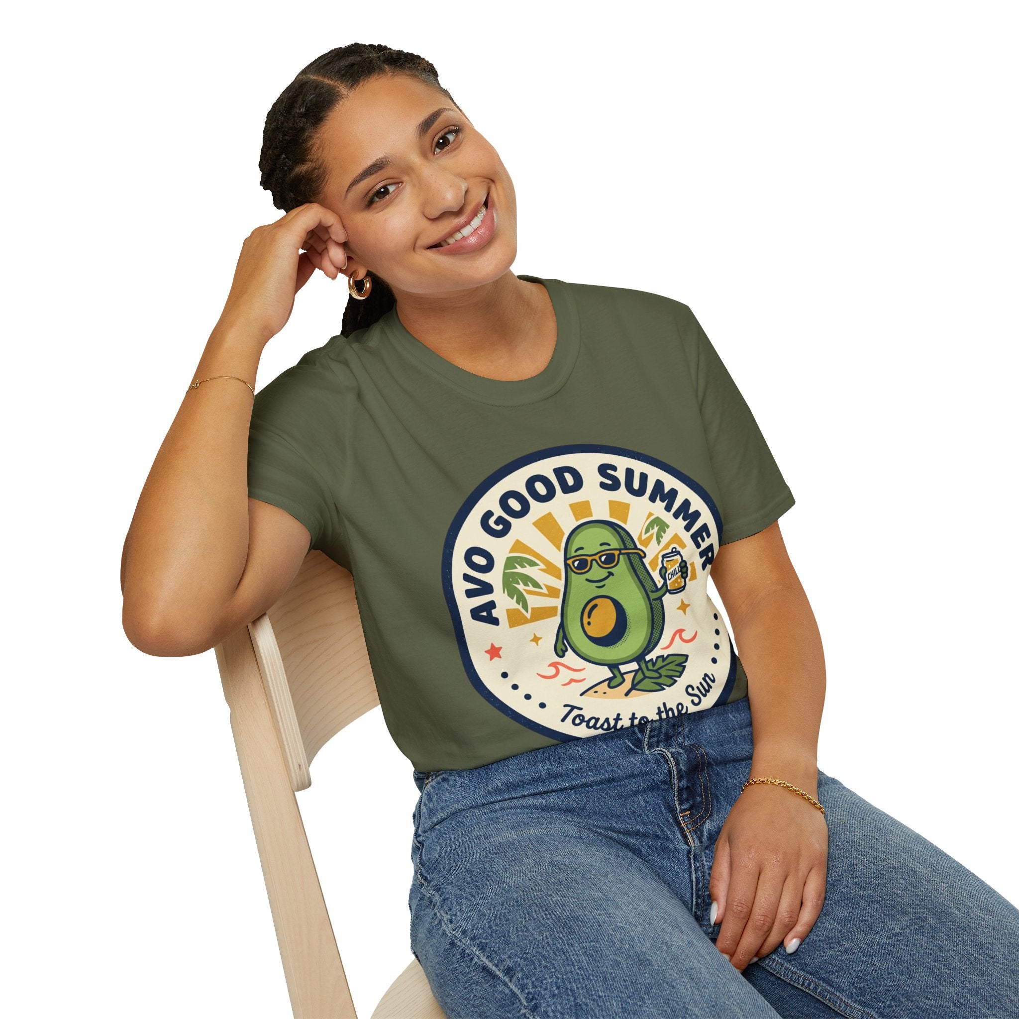 Avocado Summer T-Shirt — "Avo Good Summer" Stay Cool Graphic Tee