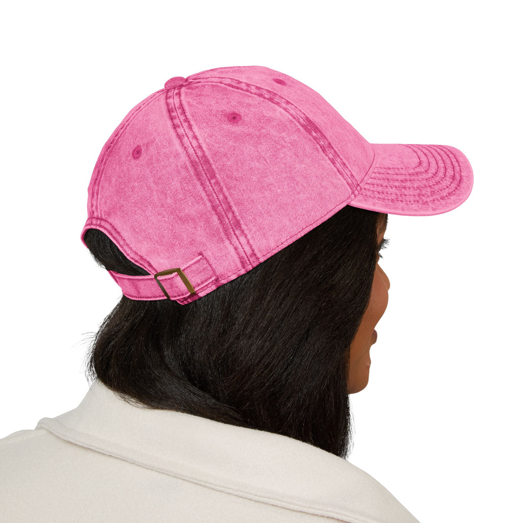 Embroidered Vintage Cap - Bee Kind