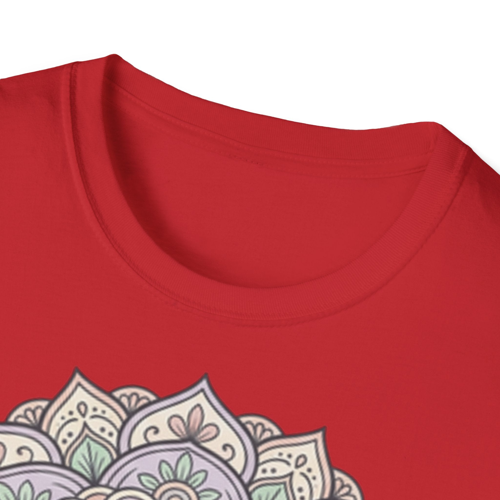 Be Gentle With Yourself Lotus T-Shirt — ‘Peace Over Pressure’ Relaxed Mindfulness Tee